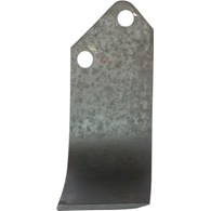 Nóż glebogryzarki 185x80mm, lewy