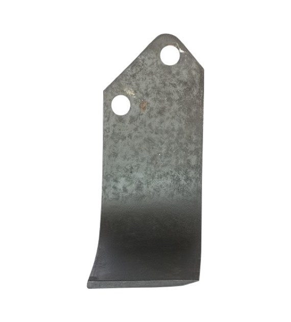 Nóż glebogryzarki 185x80mm, lewy
