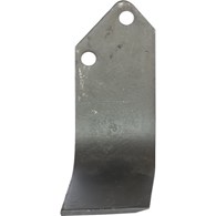 Nóż glebogryzarki 185x80mm, lewy