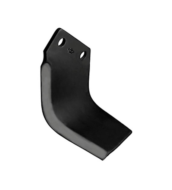 Nóż glebogryzarki 205x110mm, prawy