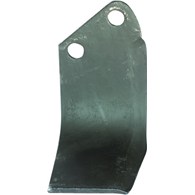 Nóż glebogryzarki 165x90mm, lewy