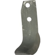 Nóż glebogryzarki 233x70mm, lewy