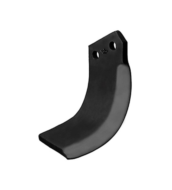 Nóż glebogryzarki 195x80mm, lewy