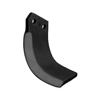 Nóż glebogryzarki 195x80mm, prawy