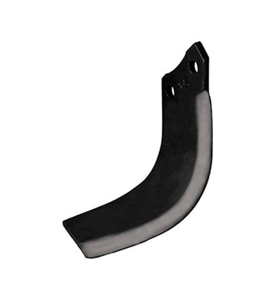 Nóż glebogryzarki 225x80mm, lewy