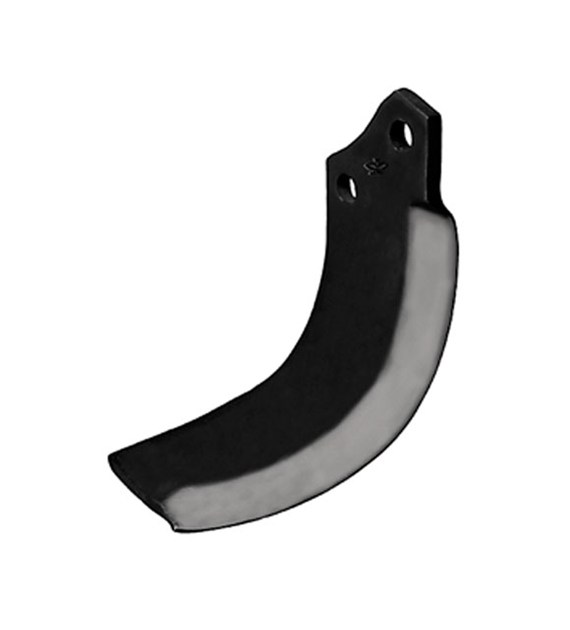 Nóż glebogryzarki 209x80mm, lewy