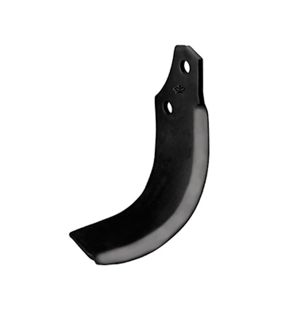 Nóż glebogryzarki 257x90mm, lewy
