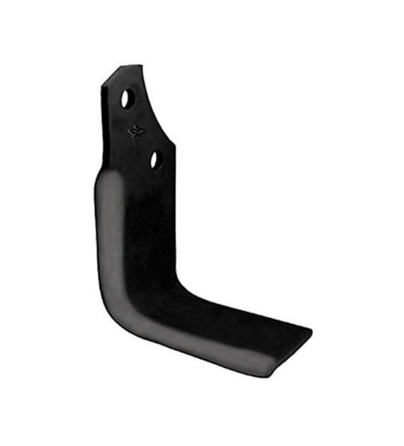 Nóż glebogryzarki 244x90mm, prawy