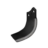 Nóż glebogryzarki 186x80mm, lewy