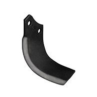 Nóż glebogryzarki 186x80mm, prawy