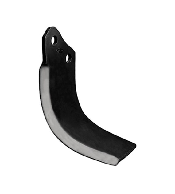 Nóż glebogryzarki 236x09mm, prawy