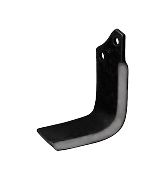 Nóż glebogryzarki 215x80mm, lewy