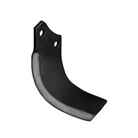 Nóż glebogryzarki 186x80mm, prawy