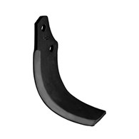 Nóż glebogryzarki 257x90mm, prawy