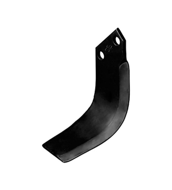 Nóż glebogryzarki 182x60mm, lewy