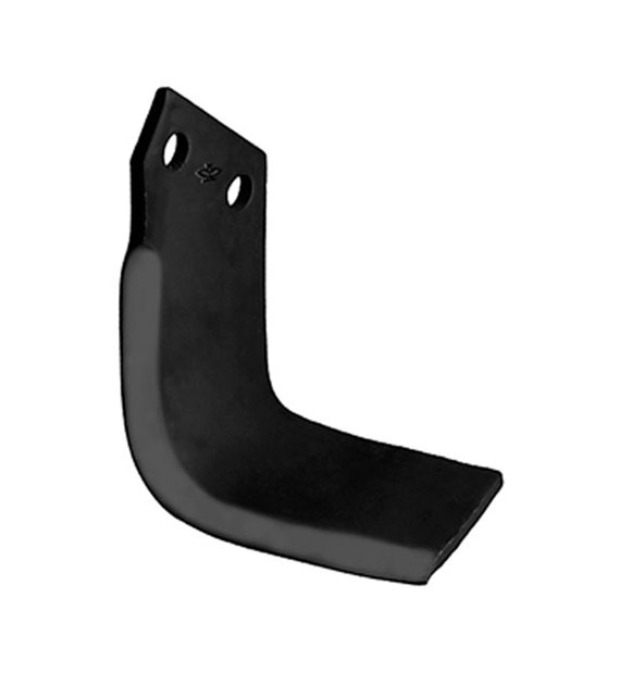 Nóż glebogryzarki 180x80mm, prawy