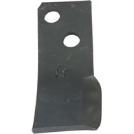 Nóż glebogryzarki 180x60mm, lewy