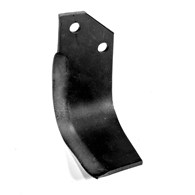 Nóż glebogryzarki 163x70mm, prawy