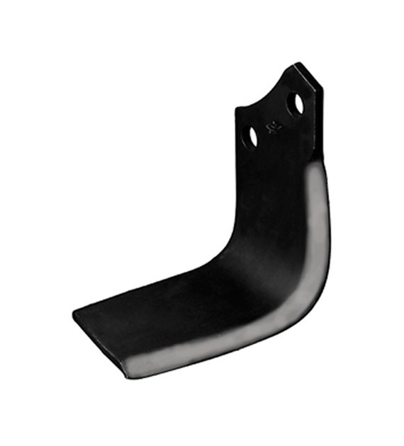 Nóż glebogryzarki 185x80mm, lewy