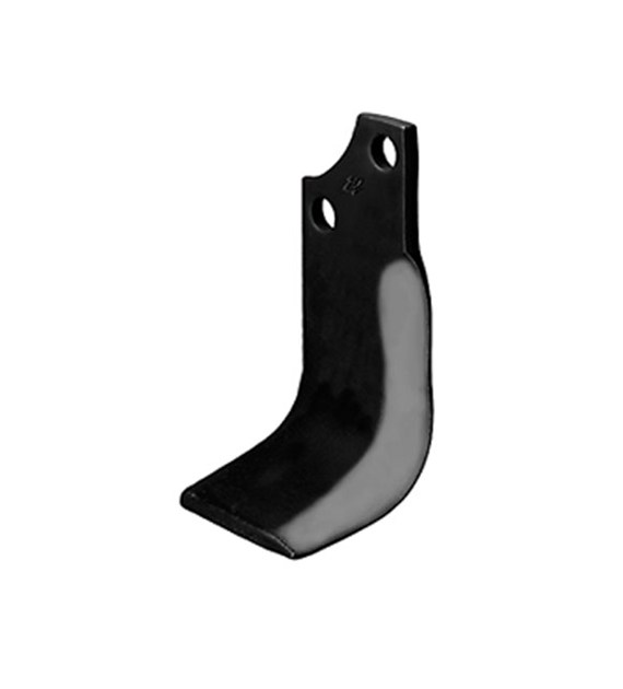 Nóż glebogryzarki 128x50mm, lewy