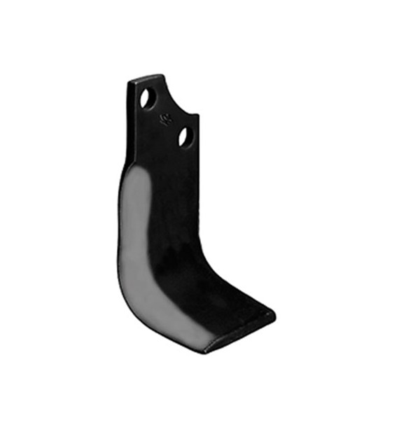 Nóż glebogryzarki 128x50mm, prawy