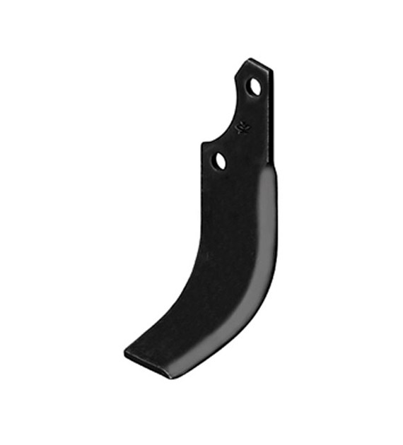 Nóż glebogryzarki 185x60mm, lewy