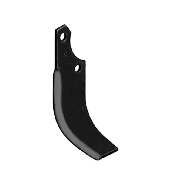 Nóż glebogryzarki 185x60mm, prawy