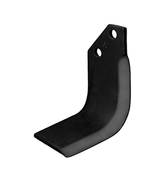 Nóż glebogryzarki 158x70mm, lewy