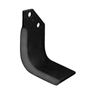 Nóż glebogryzarki 157x70mm, prawy