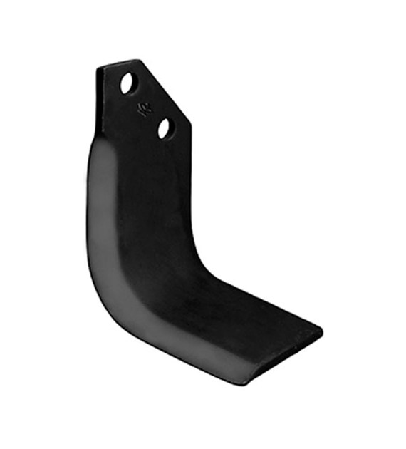 Nóż glebogryzarki 157x70mm, prawy