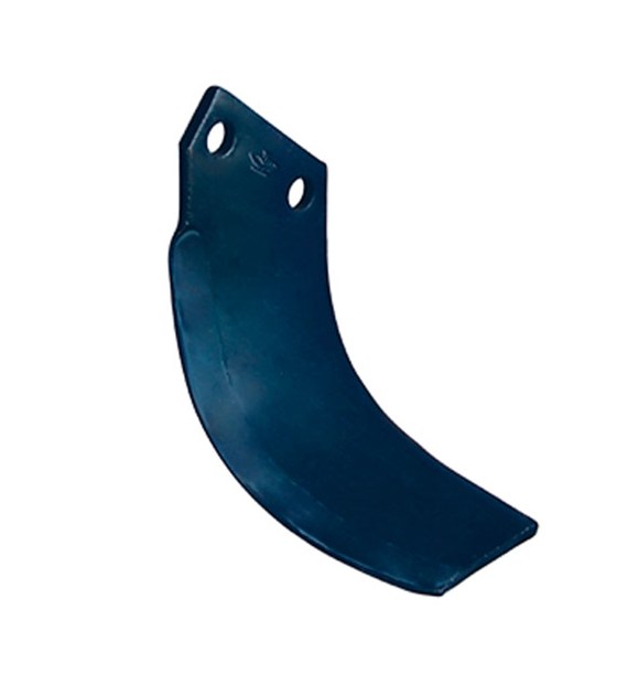 Nóż glebogryzarki 204x80mm, prawy