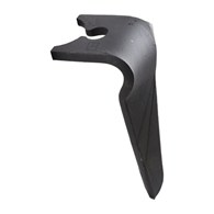 Ząb brony aktywnej (DURAFACE) 305mm, lewy