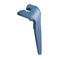 Ząb brony aktywnej, lewy