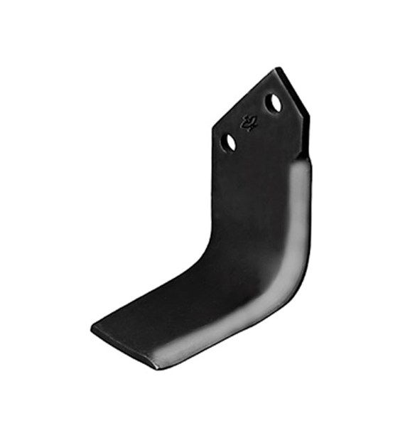 Nóż glebogryzarki 185x80mm, lewy