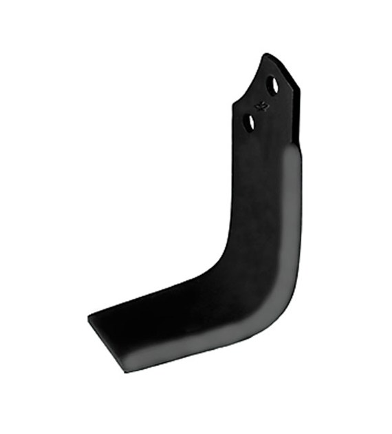 Nóż glebogryzarki 185x70mm, lewy