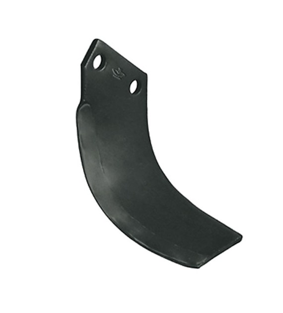 Nóż glebogryzarki 184x80mm, prawy