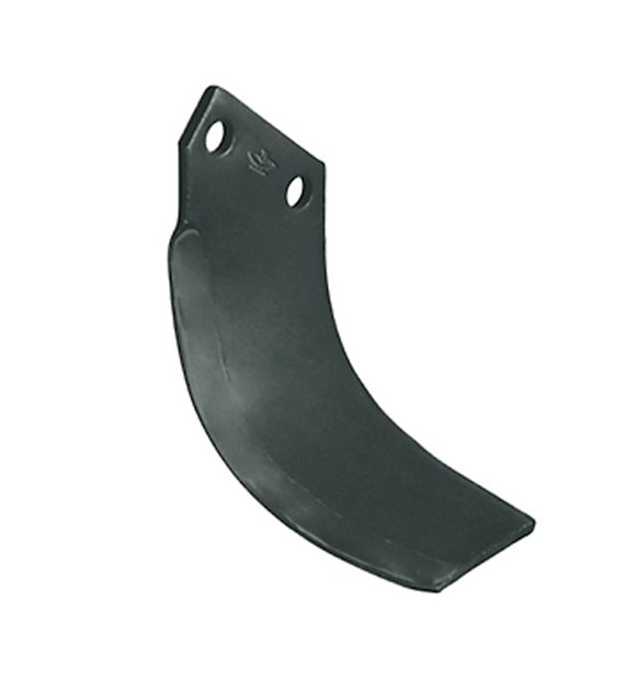 Nóż glebogryzarki 167x80mm, prawy
