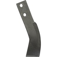 Nóż glebogryzarki 205x40mm, lewy